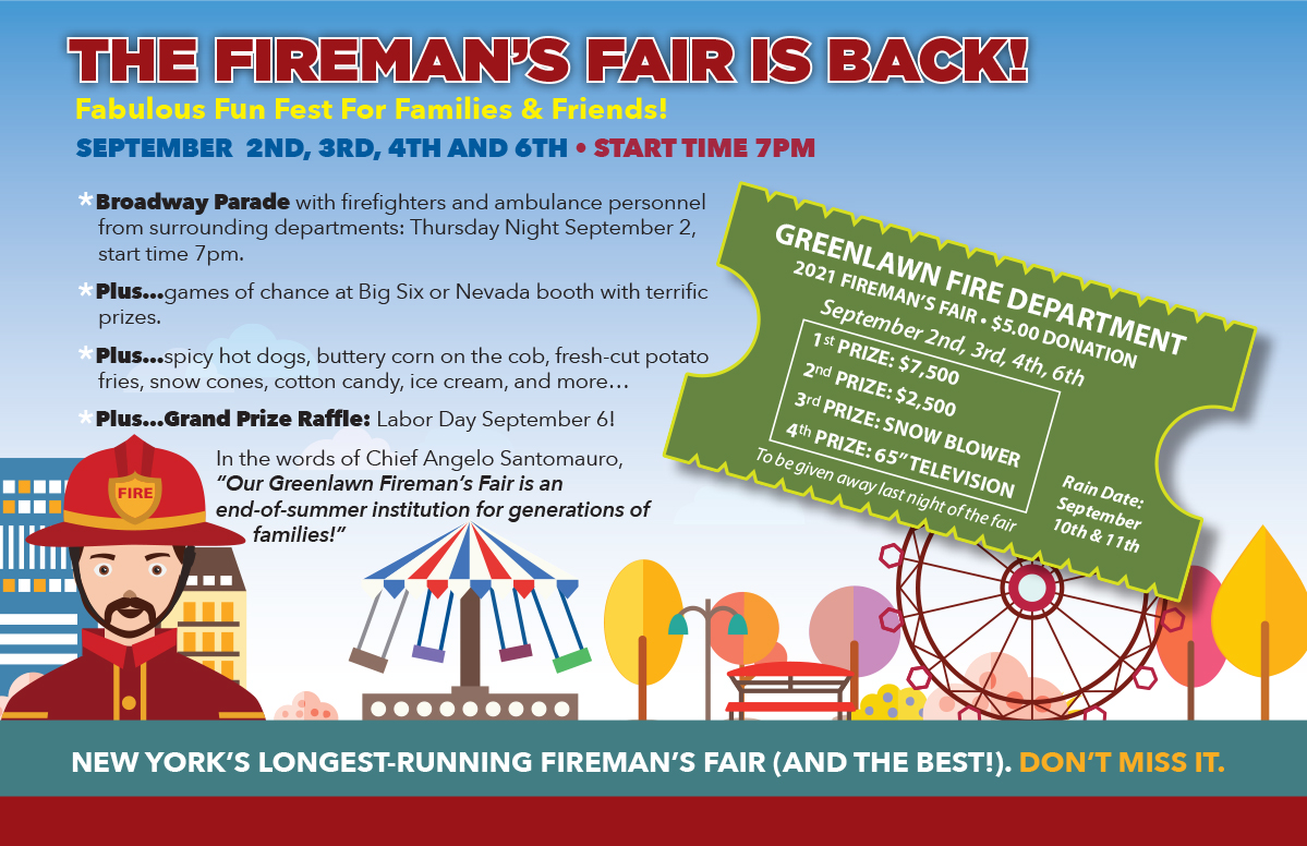 The Greenlawn Fireman’s Fair is Back! PMG Strategic